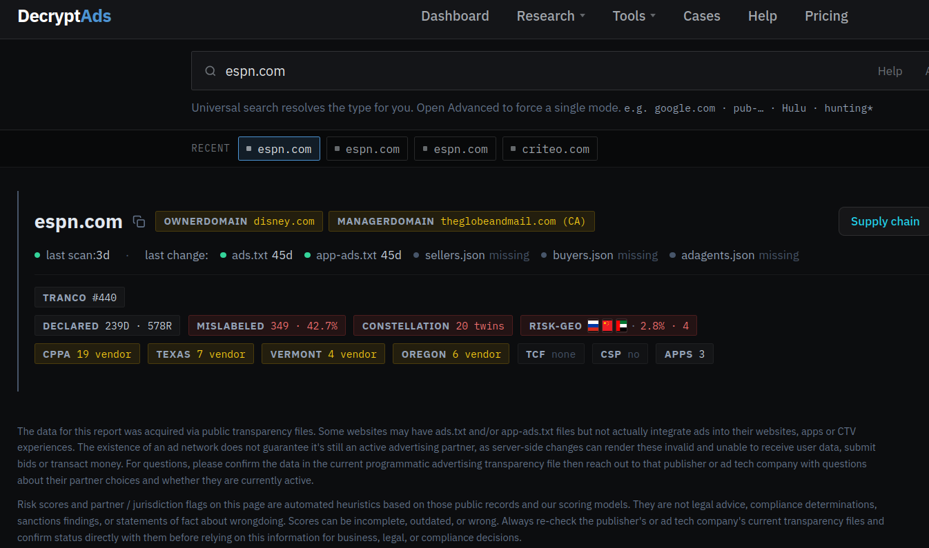 DecryptAds Reveals Who Is Tracking You Across Websites and Apps