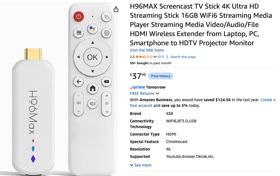 H96 TV Streaming Sticks Found Running Hidden Ad Fraud Operation