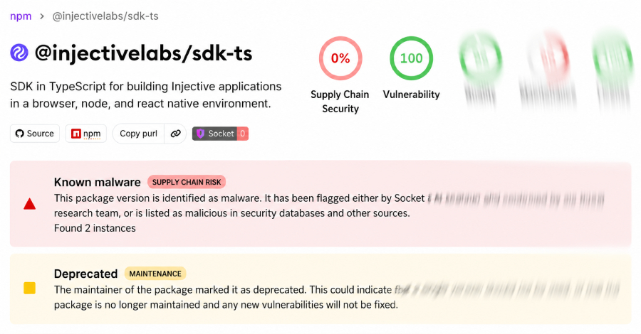 Injective Labs npm Package Hijacked to Steal Crypto Wallet Keys