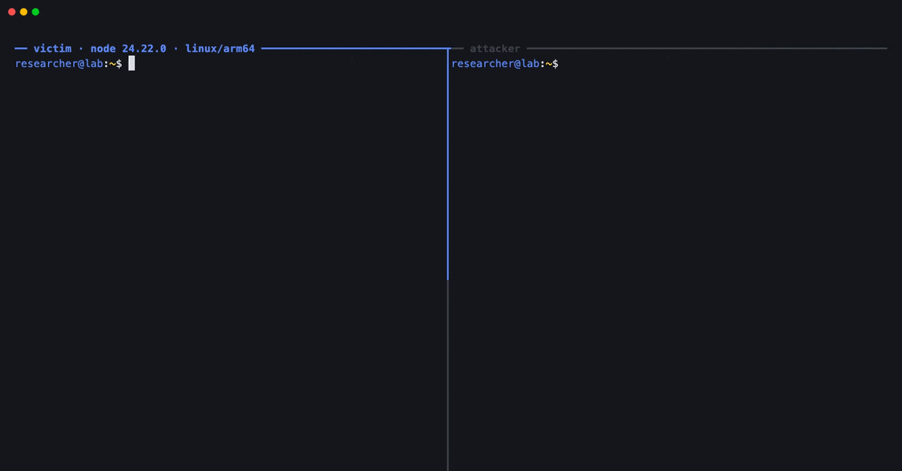 Node2Shell PoC Achieves RCE on Official Node.js via Brotli Bug