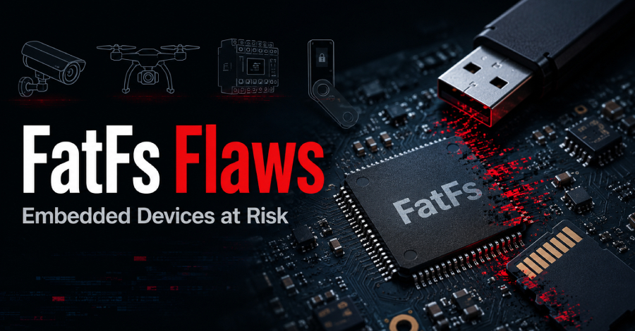 Seven Unpatched Flaws Disclosed in Embedded FAT Filesystem Library FatFs